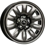 Alcar Hybridrad Alcar HybridRad  Anthracite 6x16 5x100 ET35 CB57,1 With Cap R14