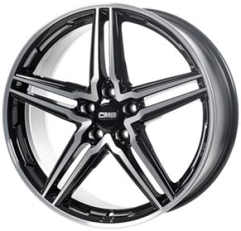 CMS C29 Diamond Black Gloss 7,5x17 5x112 ET52 CB66,5 60° 740 kg